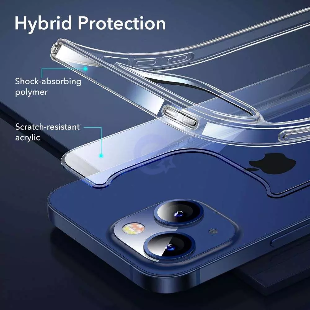 Чехол бампер для iPhone 13 Mini ESR Classic Hybrid Crystal Clear (Прозрачный) 4894240150115