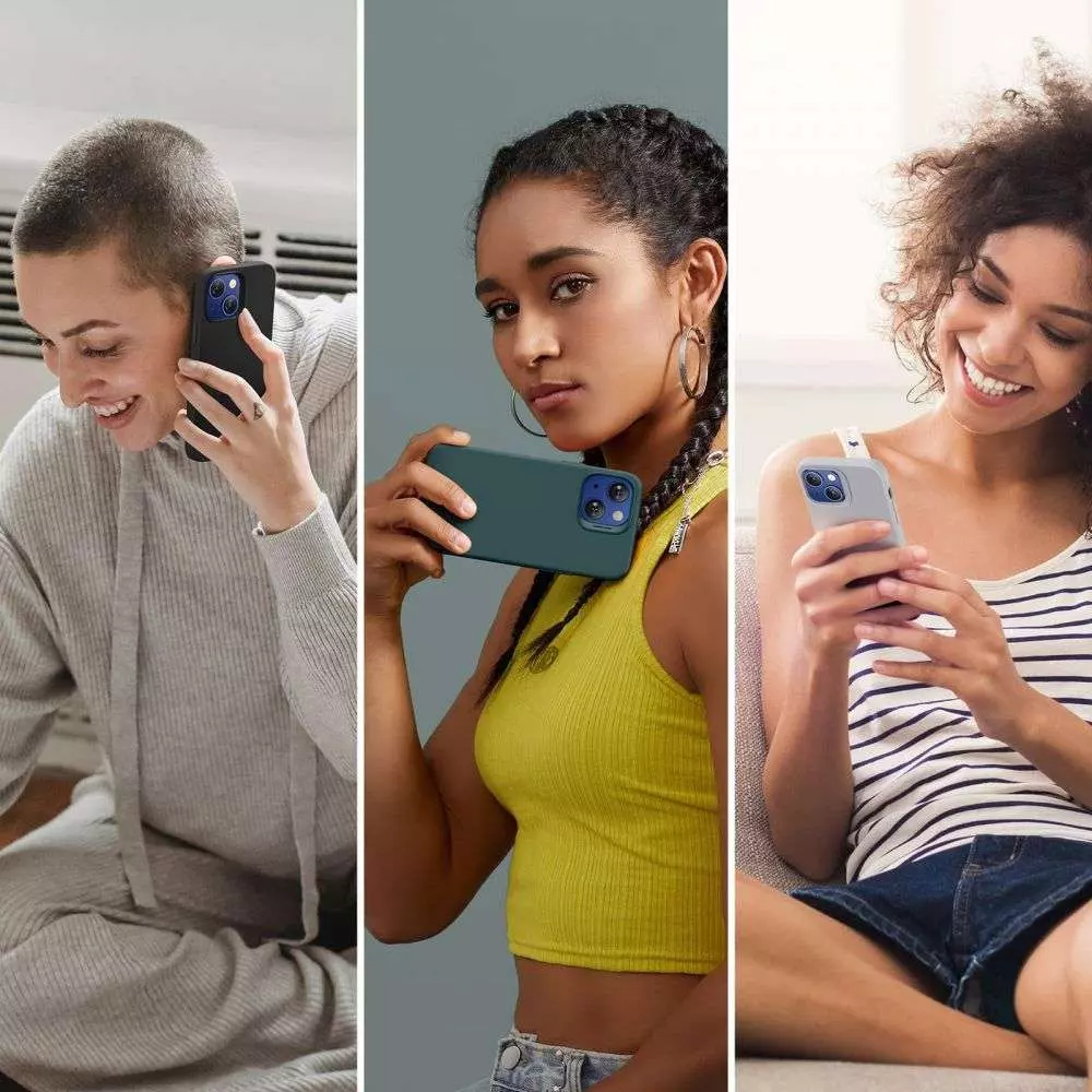 Чехол бампер для iPhone 13 ESR Cloud Soft Black (Черный) 4894240150313 Чехол бампер для iPhone 13 ESR Cloud Soft Black (Черный) 4894240150313