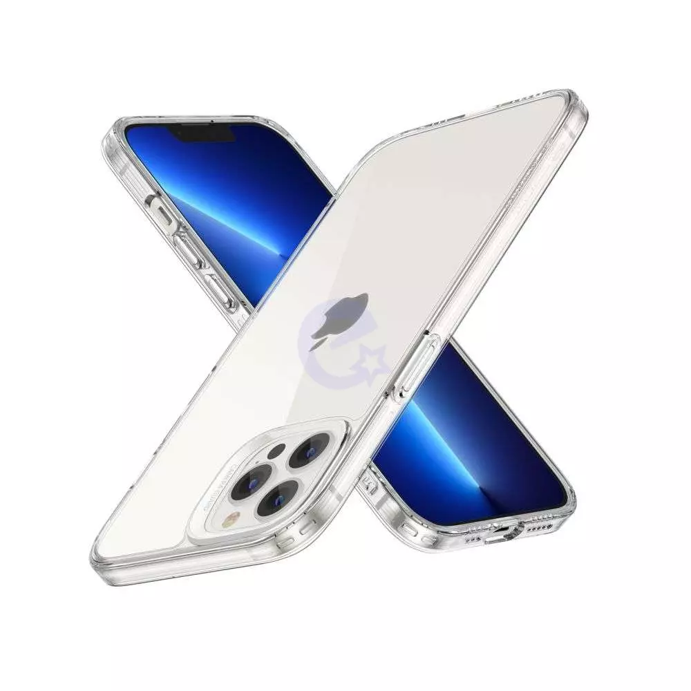 Чехол бампер для iPhone 13 Pro Max ESR Ice Shield Crystal Clear (Прозрачный) 4894240157534