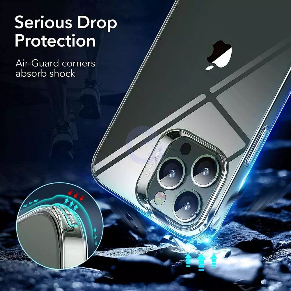 Чехол бампер для iPhone 13 Pro ESR Project Zero Crystal Clear (Прозрачный) 4894240150443