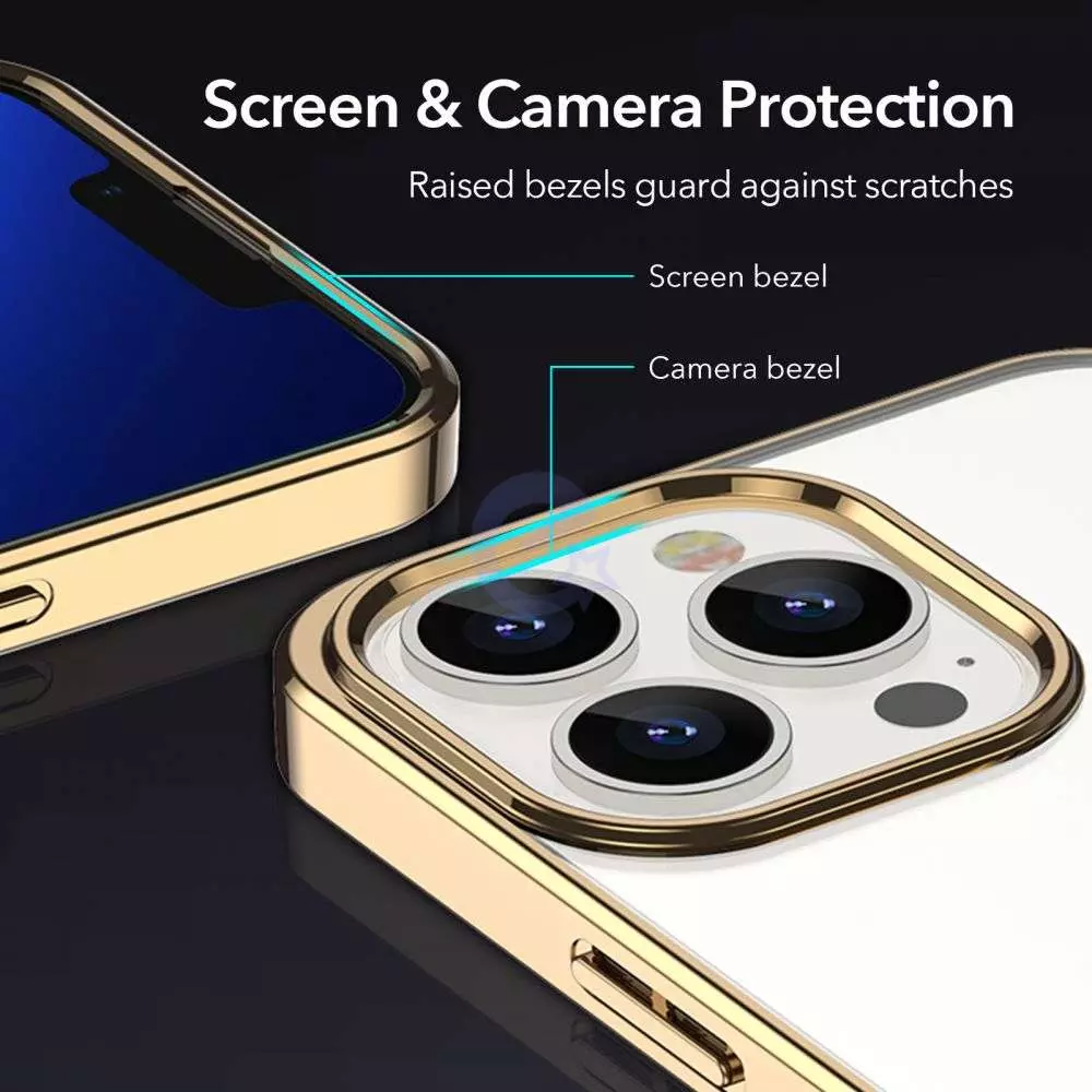 Чехол бампер для iPhone 13 Pro ESR Project Zero Gold (Золотой) 4894240150412
