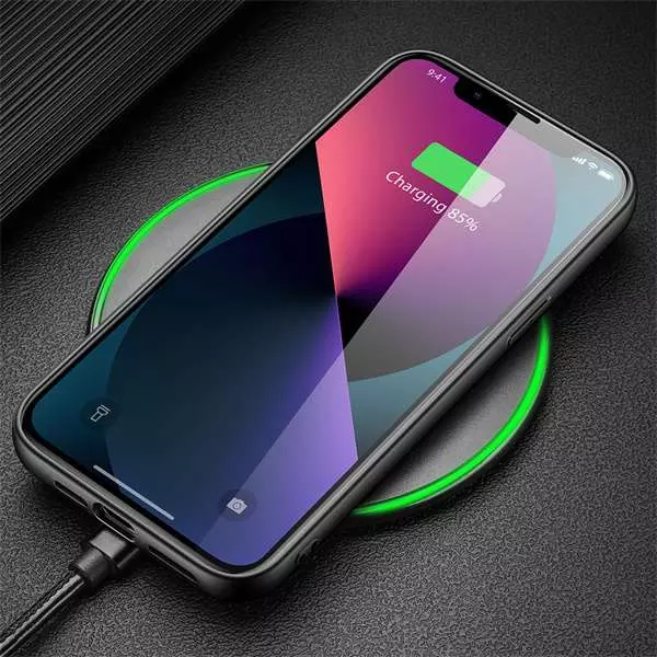 Чехол бампер для iPhone 13 Dux Ducis Fino Crystal Blue (Синий)