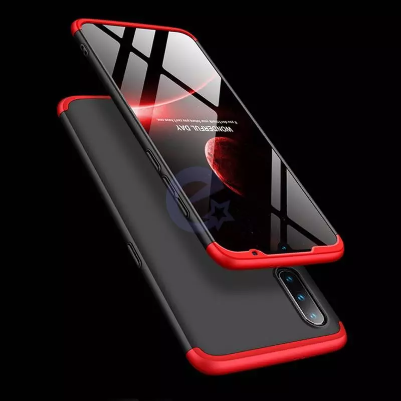 Чехол бампер для Sony Xperia 5 III GKK Dual Armor Black/Red (Черный/Красный)