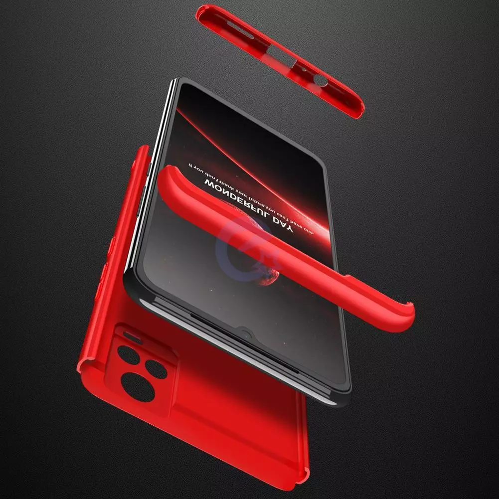 Чехол бампер для Vivo V21e GKK Dual Armor Rose Gold (Розовое золото)