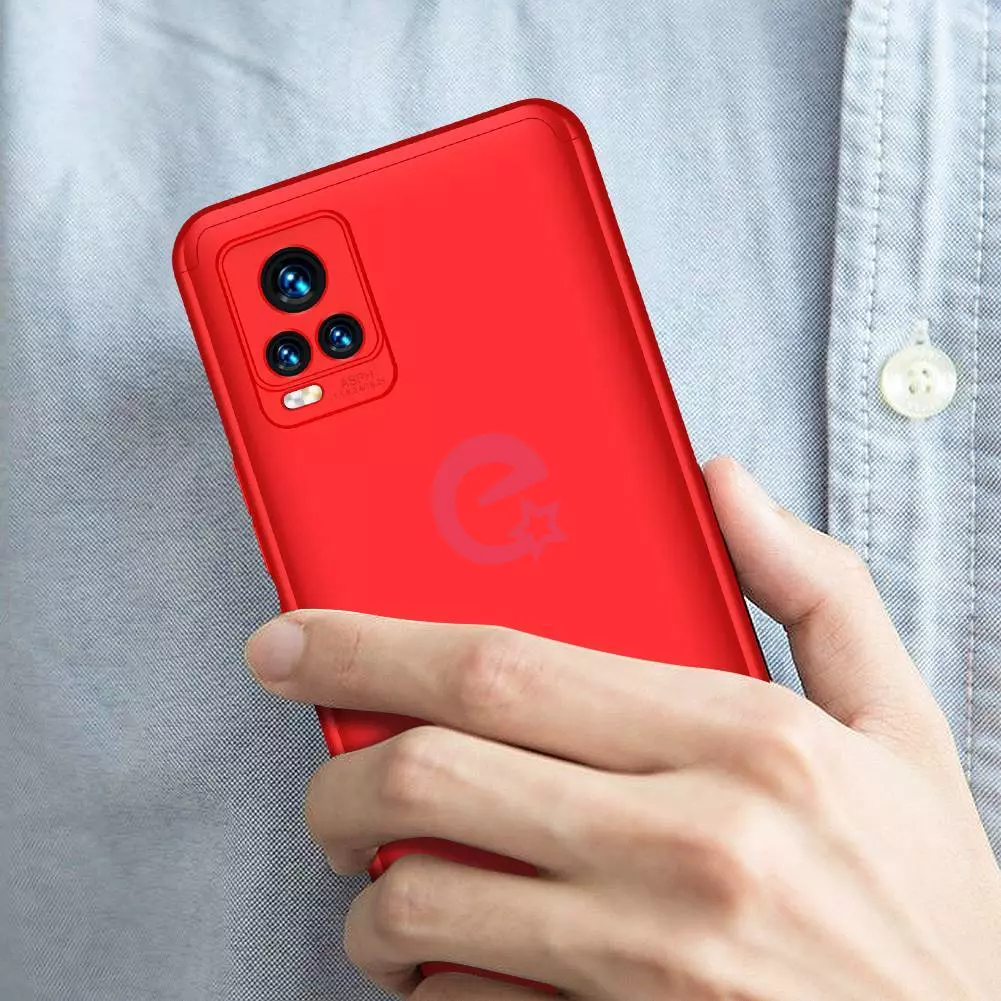 Чехол бампер для Vivo V21e GKK Dual Armor Rose Gold (Розовое золото)