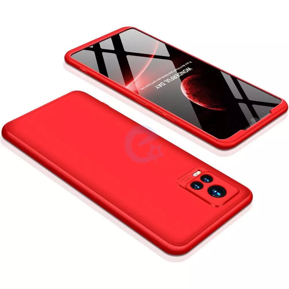 Чехол бампер для Vivo V21e GKK Dual Armor Rose Gold (Розовое золото)