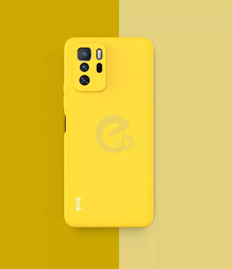 Чехол бампер для Xiaomi Poco X3 GT Imak UC-2 Yellow (Желтый) 6957476847100