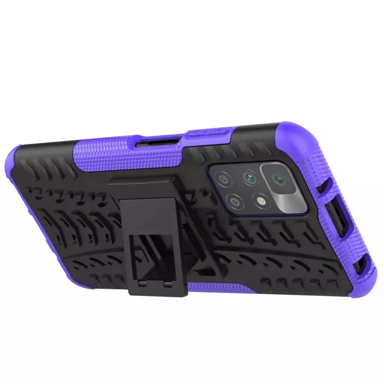 Чехол бампер для Xiaomi Redmi 10 Nevellya Case Purple (Фиолетовый)