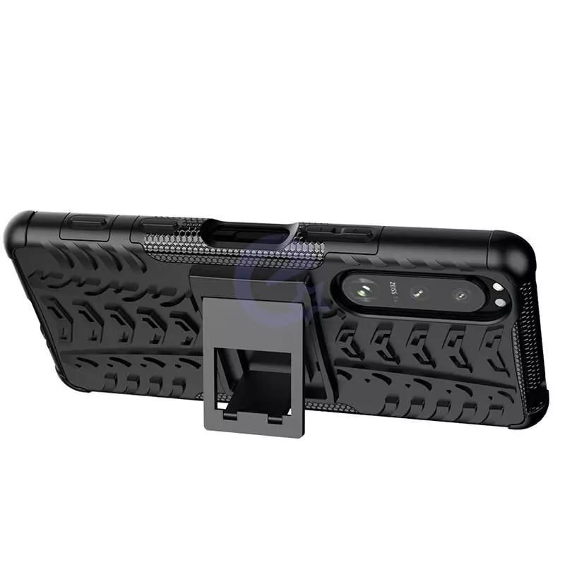 Чехол бампер для Sony Xperia 5 III Nevellya Case Black (Черный)