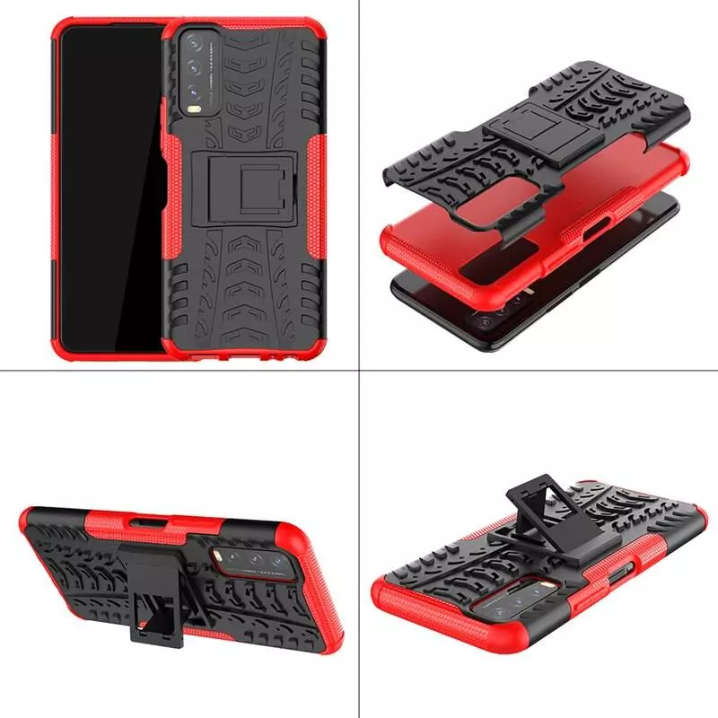 Чехол бампер для Vivo Y53s Nevellya Case Pink (Розовый)