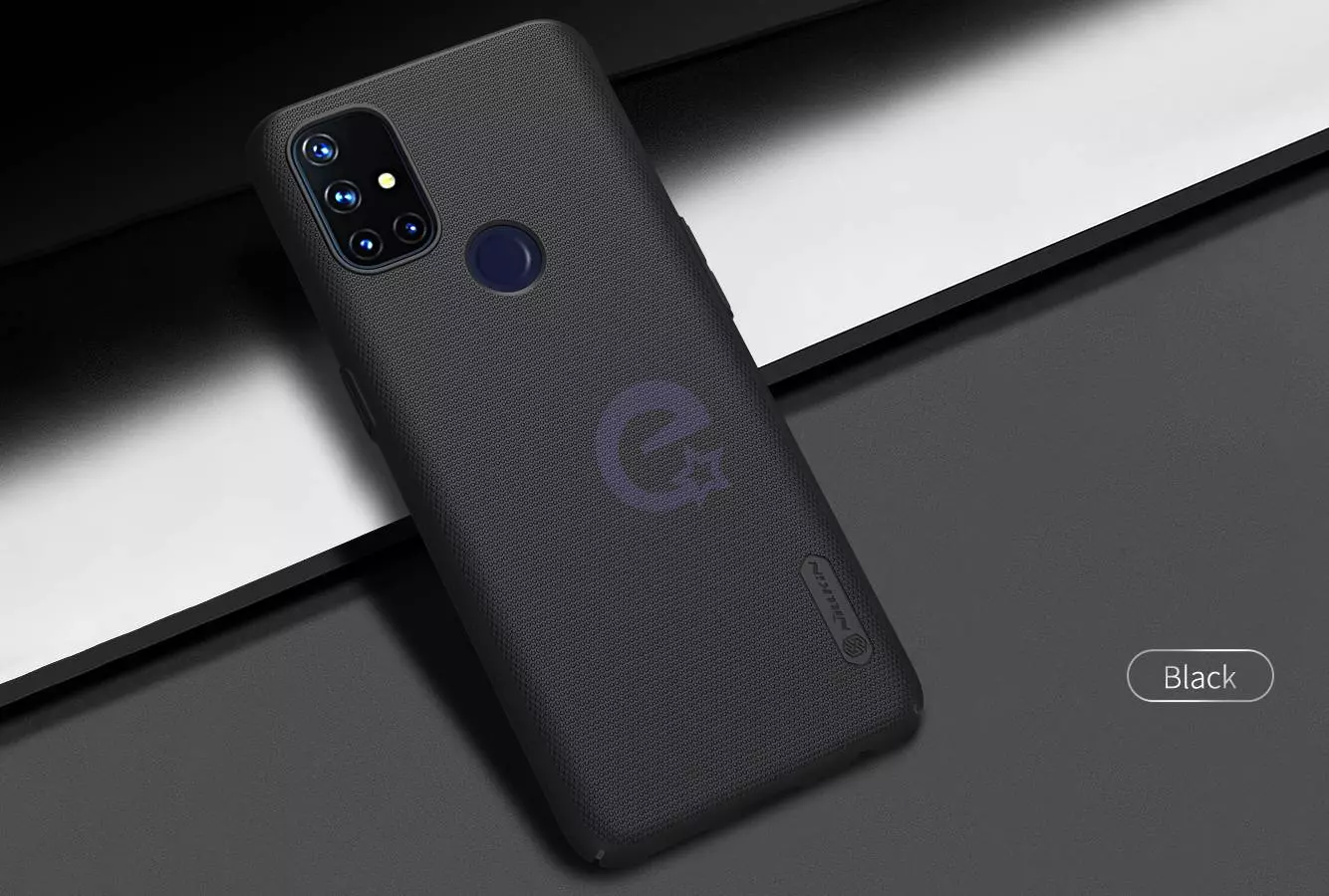 Чехол бампер для OnePlus Nord N10 Nillkin Super Frosted Shield Black (Черный) 6902048210752