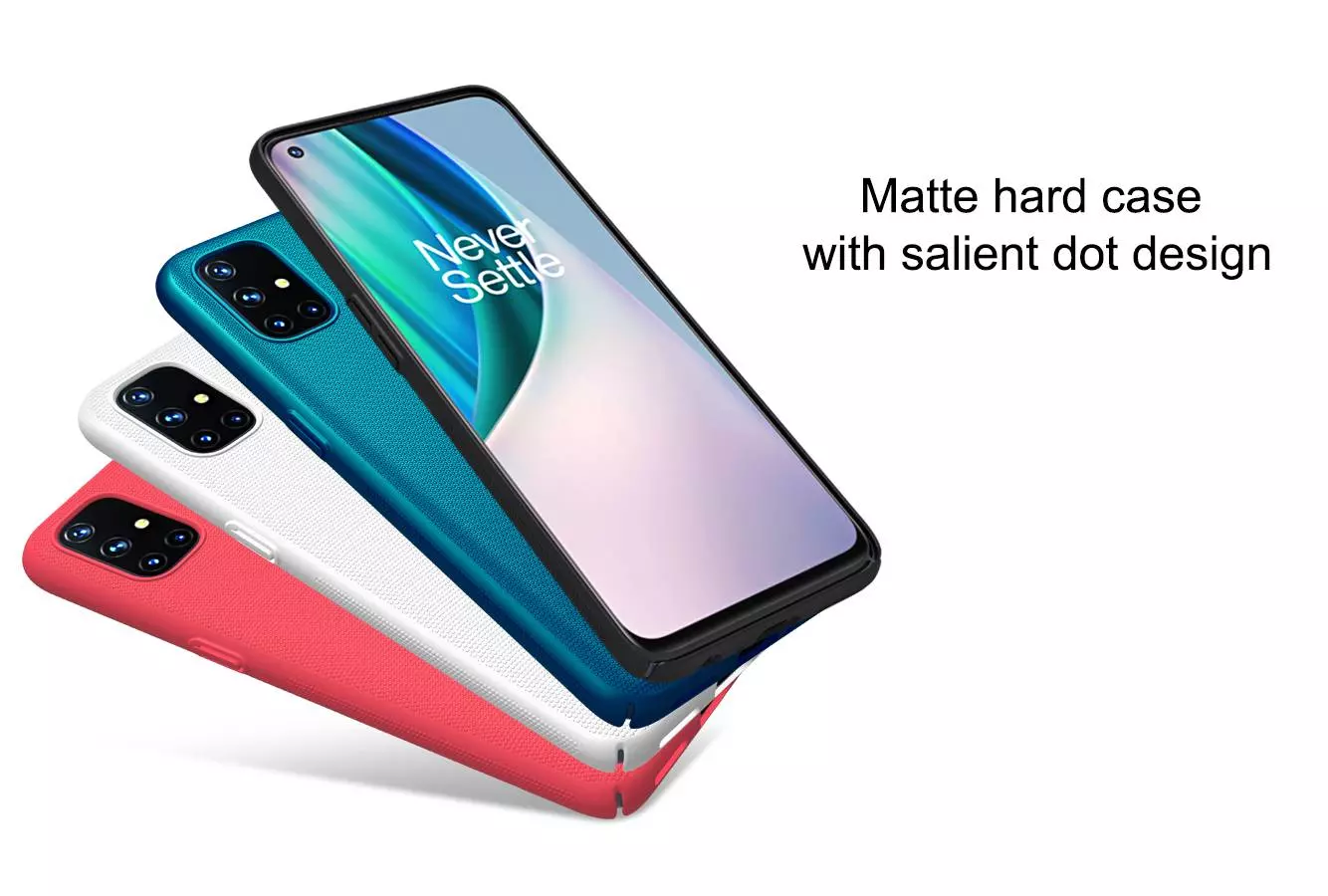 Чехол бампер для OnePlus Nord N10 Nillkin Super Frosted Shield Blue (Синий) 6902048210783