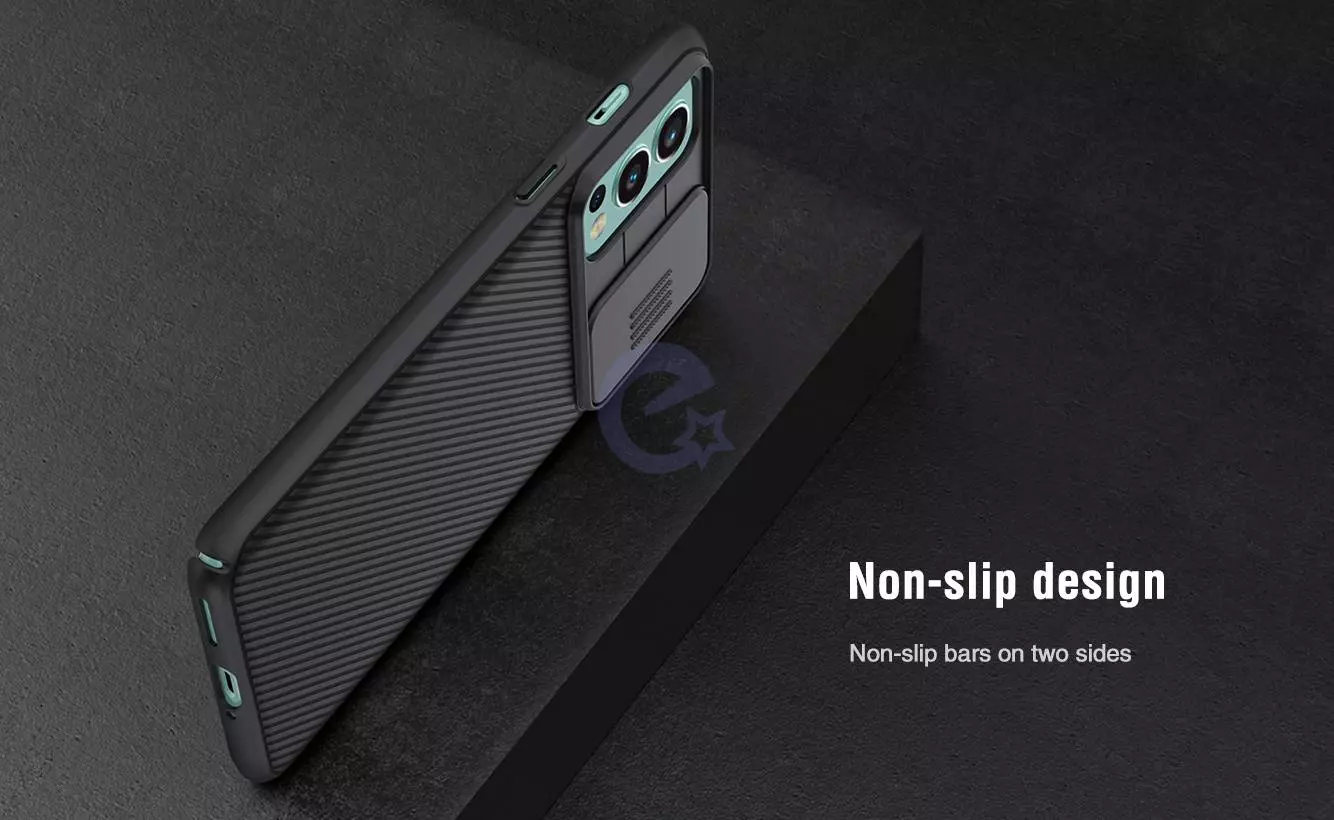 Чехол бампер для OnePlus Nord 2 Nillkin CamShield Blue (Синий) 6902048226760