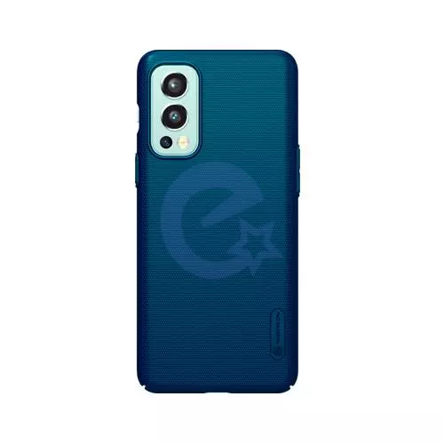Чехол бампер для OnePlus Nord 2 Nillkin Super Frosted Shield Blue (Синий) 6902048226746