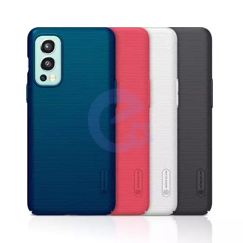Чехол бампер для OnePlus Nord 2 Nillkin Super Frosted Shield Blue (Синий) 6902048226746