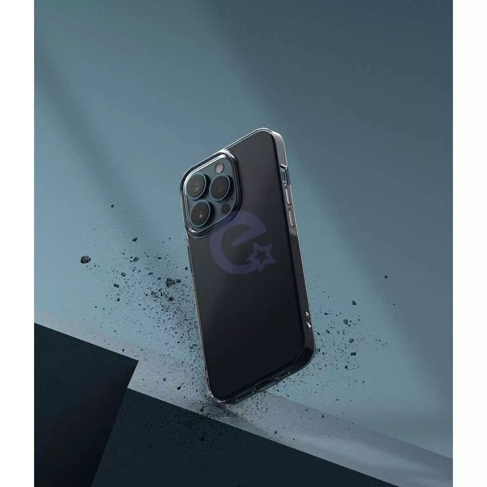 Чехол бампер для iPhone 13 Pro Ringke Air Smoke Black (Дымчатый Черный) A549E53