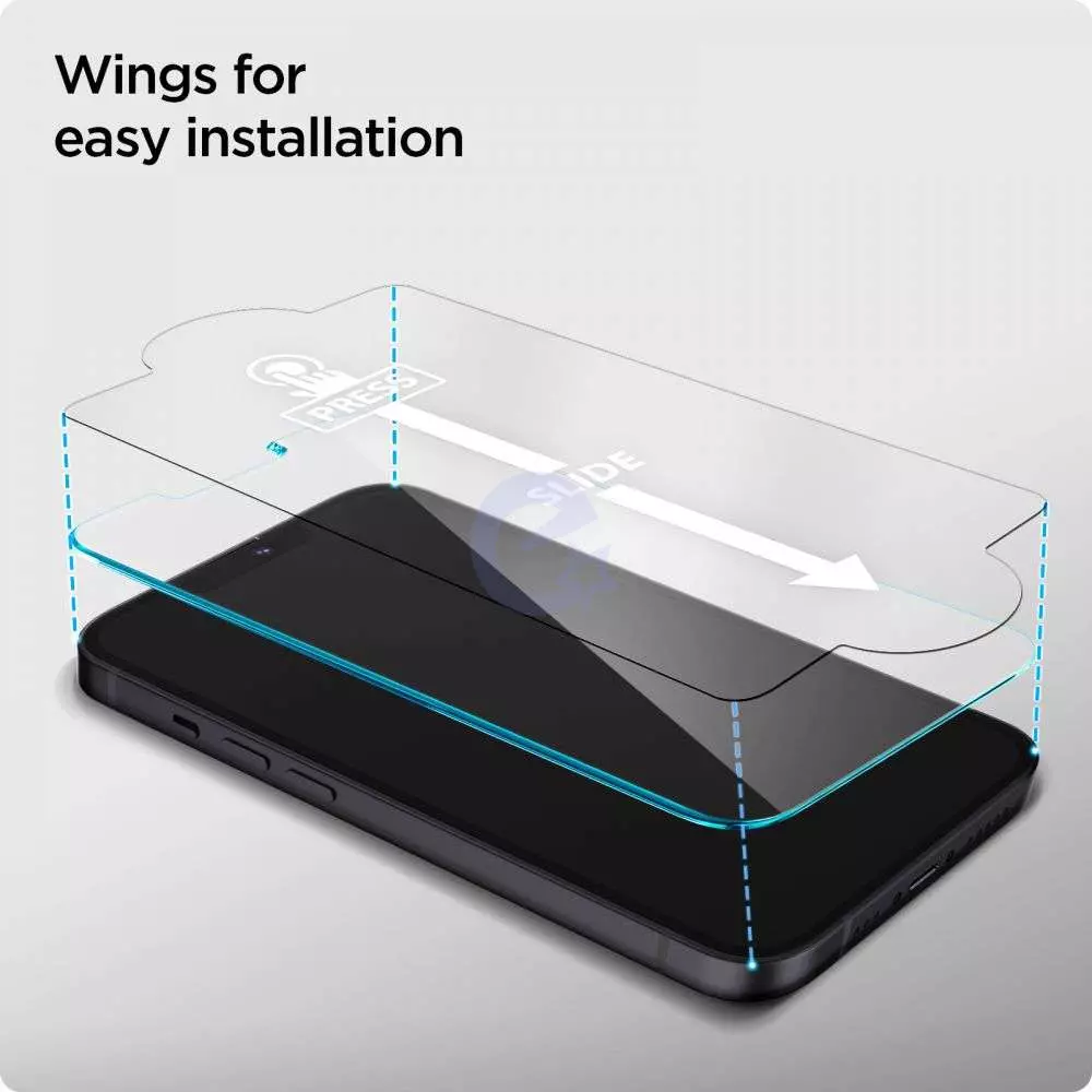 Чехол бампер для iPhone 13 Spigen Crystal Pack Crystal Clear (Прозрачный) ACS03638