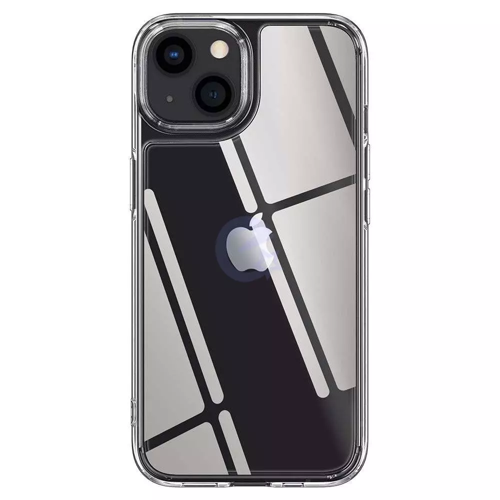 Чехол бампер для iPhone 13 Spigen Quartz Hybrid Crystal Clear (Прозрачный) ACS03532