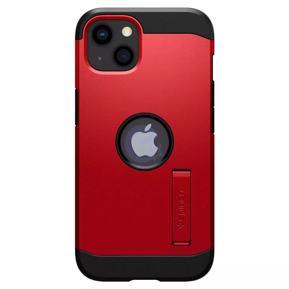 Чехол бампер для iPhone 13 Mini Spigen Tough Armor Red (Красный) ACS03332
