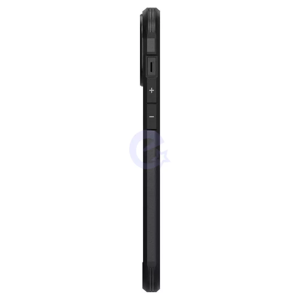 Чехол бампер для iPhone 13 Pro Spigen Tough Armor MagSafe Compatible Black (Черный) ACS03280