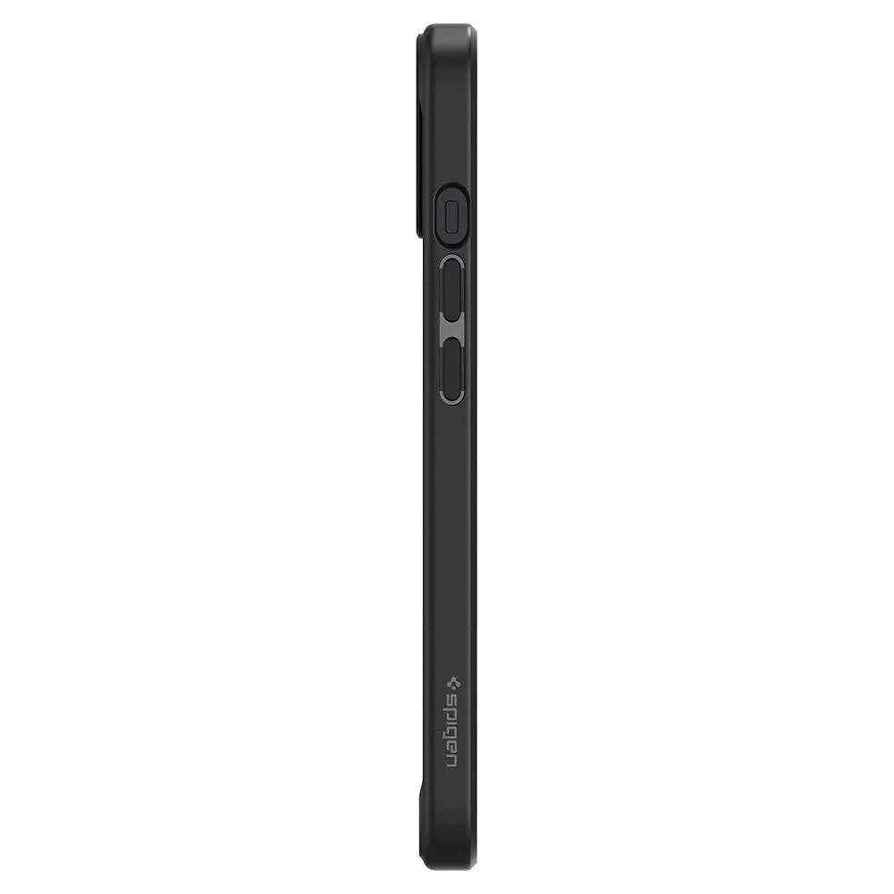 Чехол бампер для iPhone 13 Mini Spigen Ultra Hybrid Matte Black (Черный) ACS03318