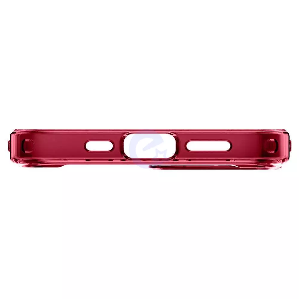 Чехол бампер для iPhone 13 Pro Spigen Ultra Hybrid Red Crystal (Красный Кристальный) ACS03263