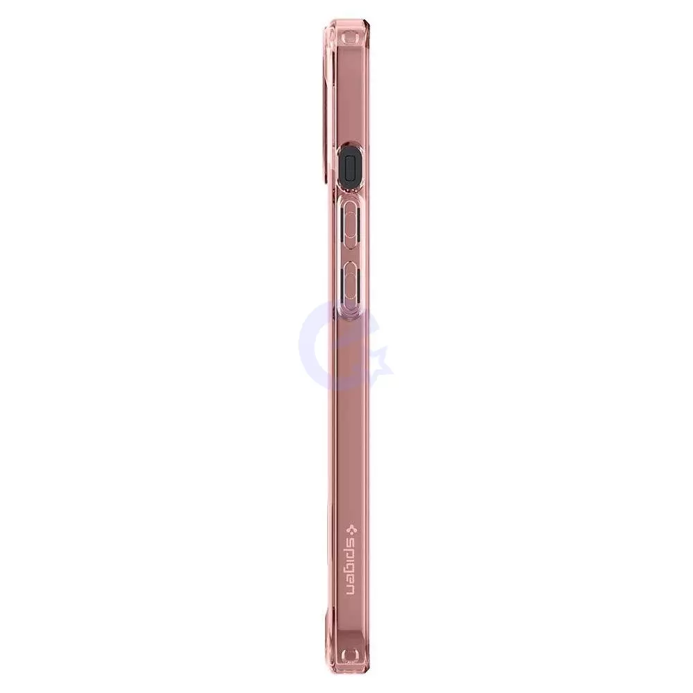 Чехол бампер для iPhone 13 Spigen Ultra Hybrid Rose Crystal (Розовый Кристальный) ACS03525 Чехол бампер для iPhone 13 Spigen Ultra Hybrid Rose Crystal (Розовый Кристальный) ACS03525