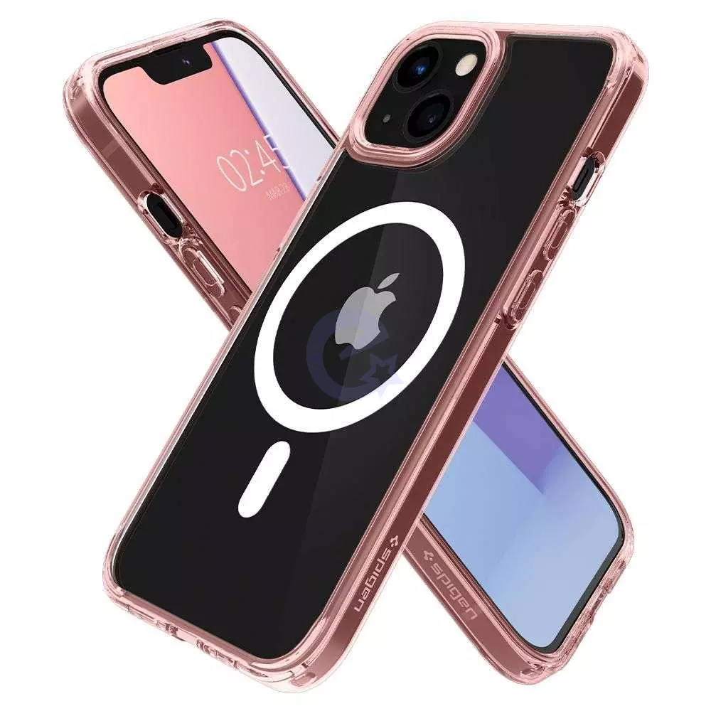 Чехол бампер для iPhone 13 Pro Max Spigen Ultra Hybrid MagSafe Compatible Rose (Розовый) ACS03212