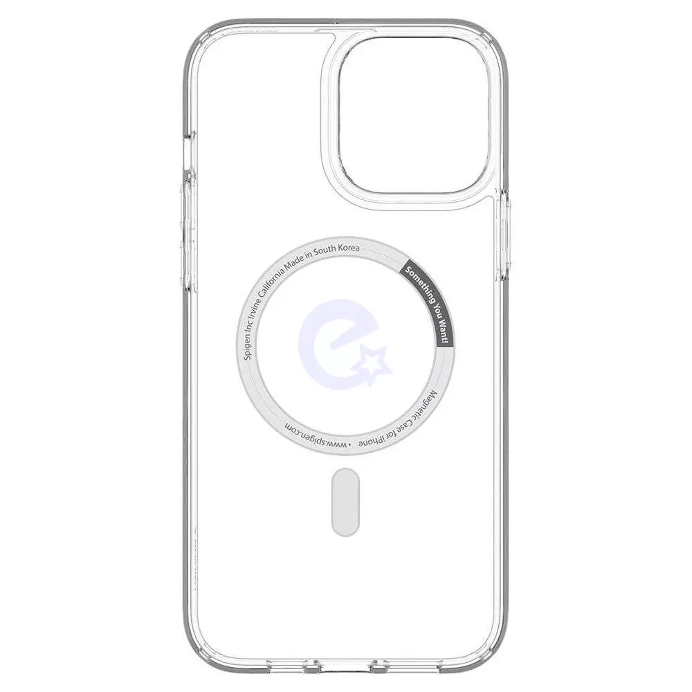Чехол бампер для iPhone 13 Pro Max Spigen Ultra Hybrid MagSafe Compatible White (Белый) ACS03210