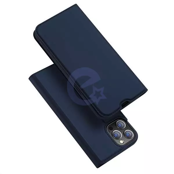 Чехол книжка для iPhone 13 Pro Max Dux Ducis Skin Pro Blue (Синий)