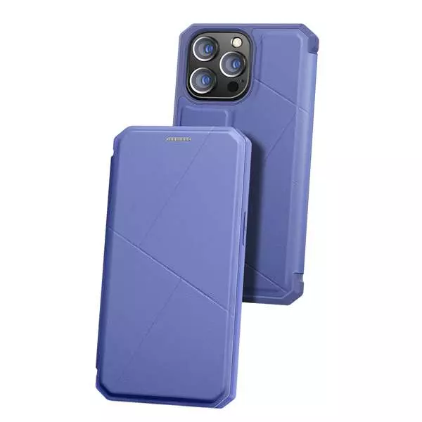 Чехол книжка для iPhone 13 Pro Dux Ducis Skin X Blue (Синий)