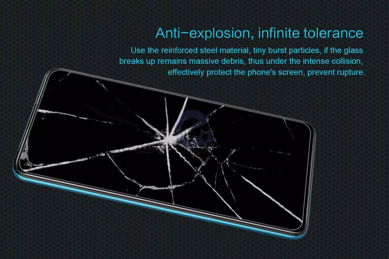 Защитное стекло для Xiaomi Poco X3 GT Nillkin H Crystal Clear (Прозрачный)