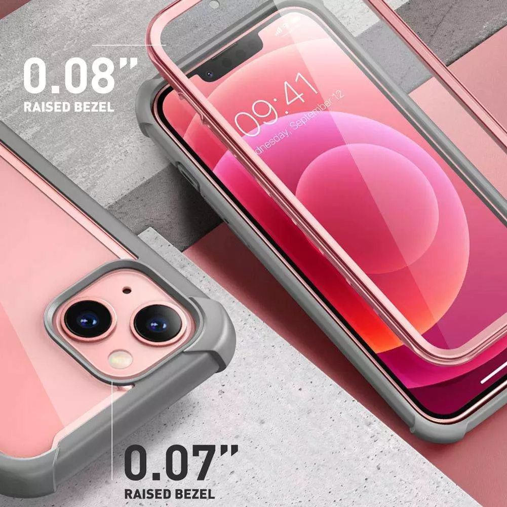 Чехол бампер для iPhone 13 i-Blason Ares Pink (Розовый) 843439113992