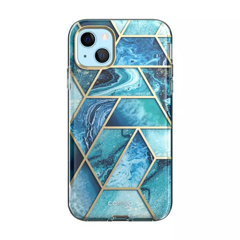 Чехол бампер для iPhone 13 i-Blason Cosmo Ocean Blue (Океан Синий) 843439113978