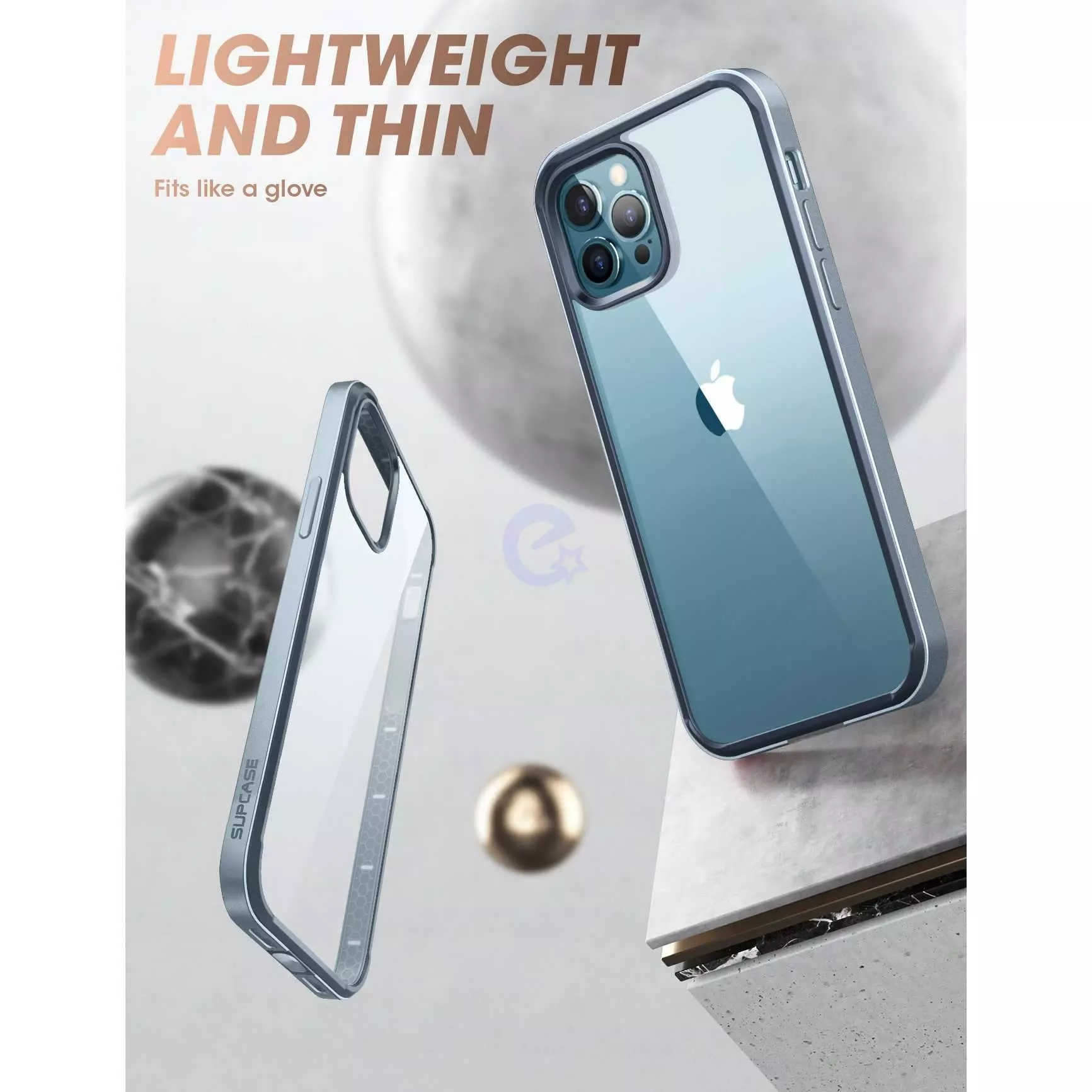 Чехол бампер для iPhone 13 Pro Supcase Unicorn Beetle Edge Blue (Синий) 843439114708