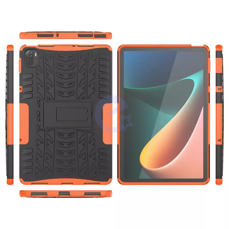 Чехол бампер KAMII Shockproof Hybrid для планшета Xiaomi Mi Pad 5 / MiPad 5 Pro 11" Оранжевый