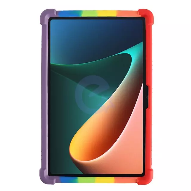 Силиконовый Бампер AINIYO Rubber Stand для планшета Xiaomi Mi Pad 5 / MiPad 5 Pro 11" Радужный