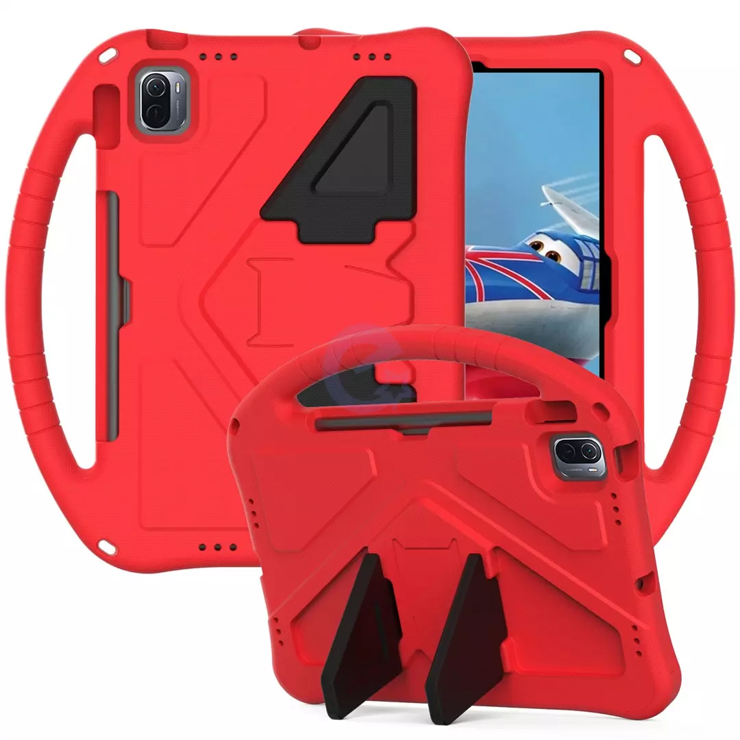 Противоударный чехол Eva Kids Stand series для планшета Xiaomi Mi Pad 5 / MiPad 5 Pro 11" Красный