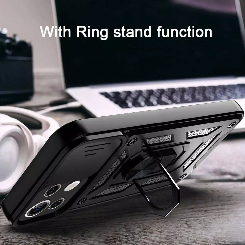 Чехол бампер для Xiaomi Mi 11 Lite / 11 Lite 5G NE Anomaly Camshield S Rose Gold (Розовое золото)