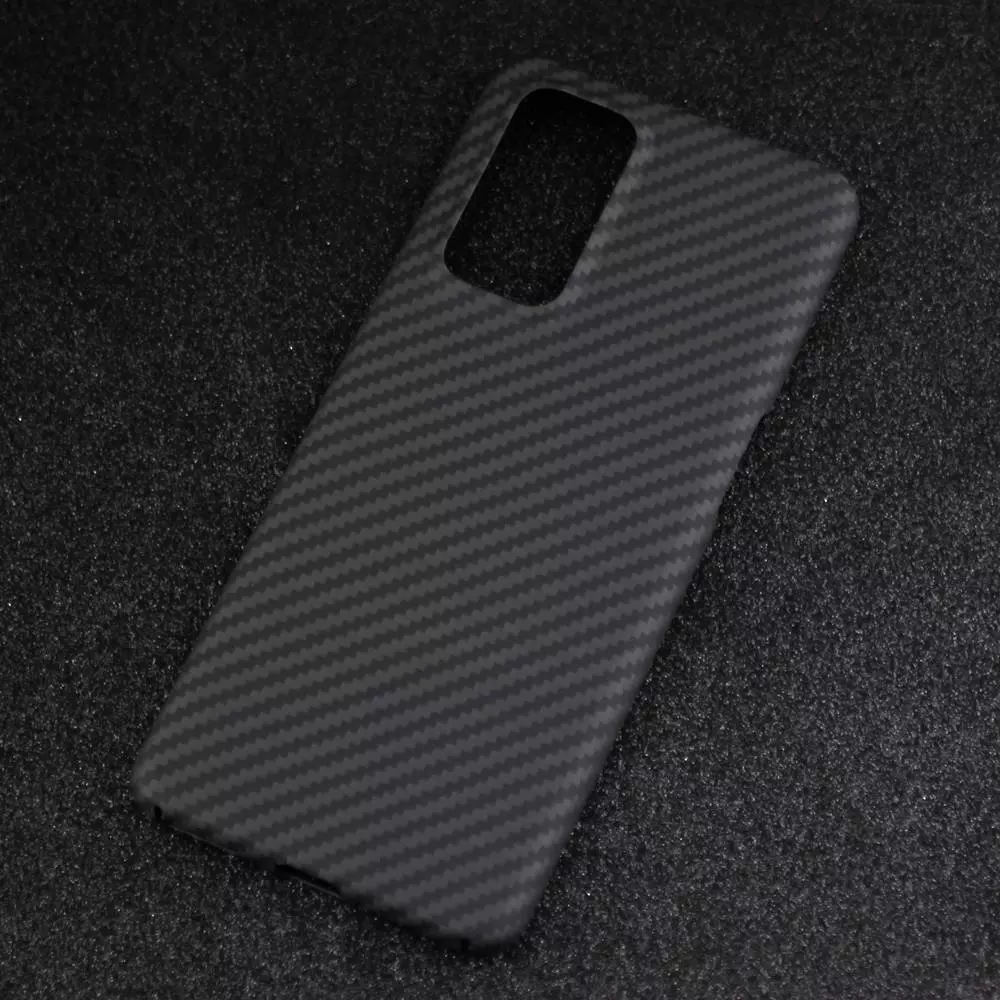 Чехол бампер для OnePlus 9 Anomaly Carbon Plaid (Открытый модуль камеры) Blue (Синий)