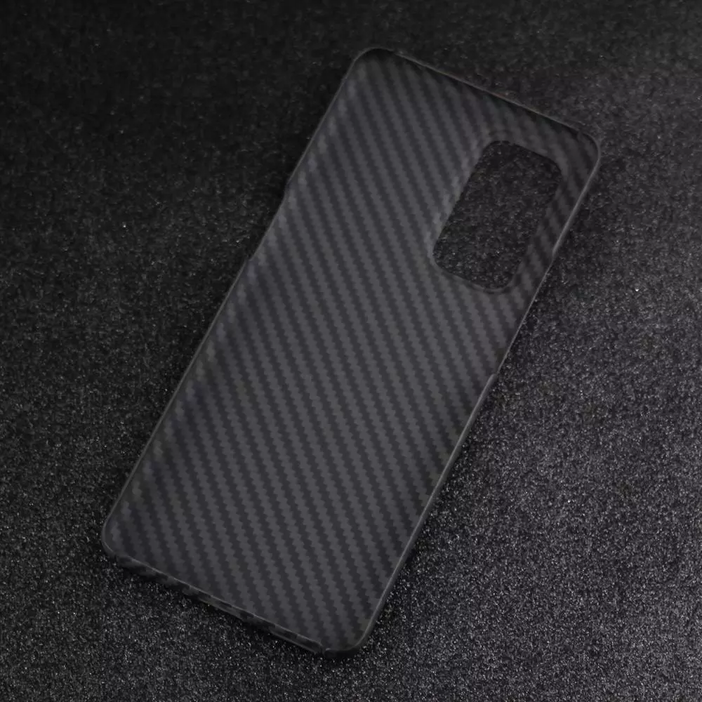 Чехол бампер для OnePlus 9 Anomaly Carbon Plaid (Открытый модуль камеры) Blue (Синий)