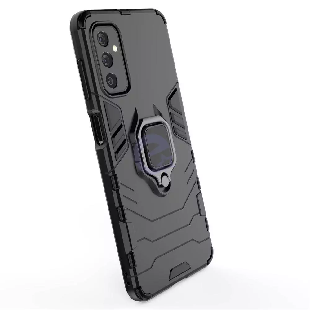 Чехол бампер для Samsung Galaxy M52 Anomaly Defender S Black (Черный)