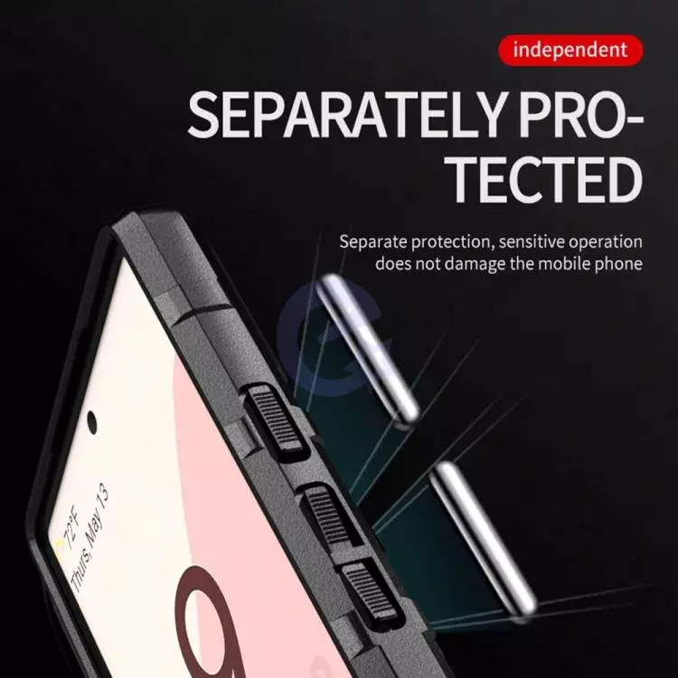 Чехол бампер для Google Pixel 6 Anomaly Rugged Shield Green (Зеленый)