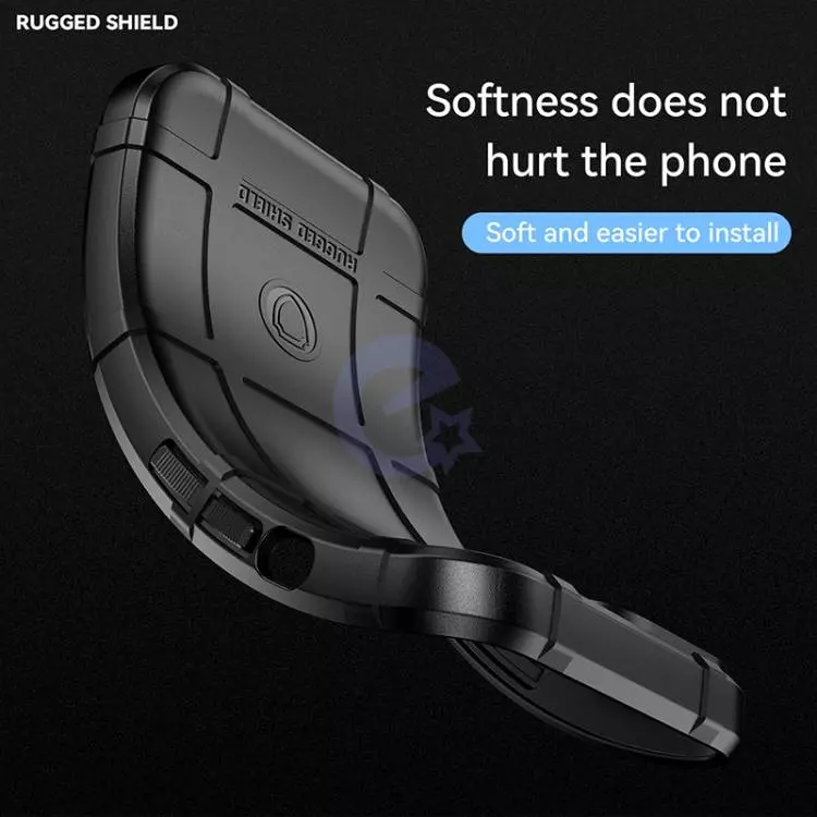 Чехол бампер для Xiaomi 11T / Xiaomi 11T Pro Anomaly Rugged Shield Black (Черный)