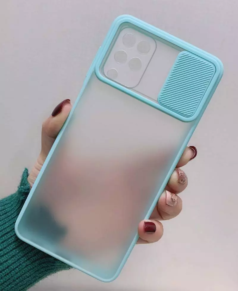 Чехол бампер для Samsung Galaxy M62 Anomaly CamShield Mint (Мятный)