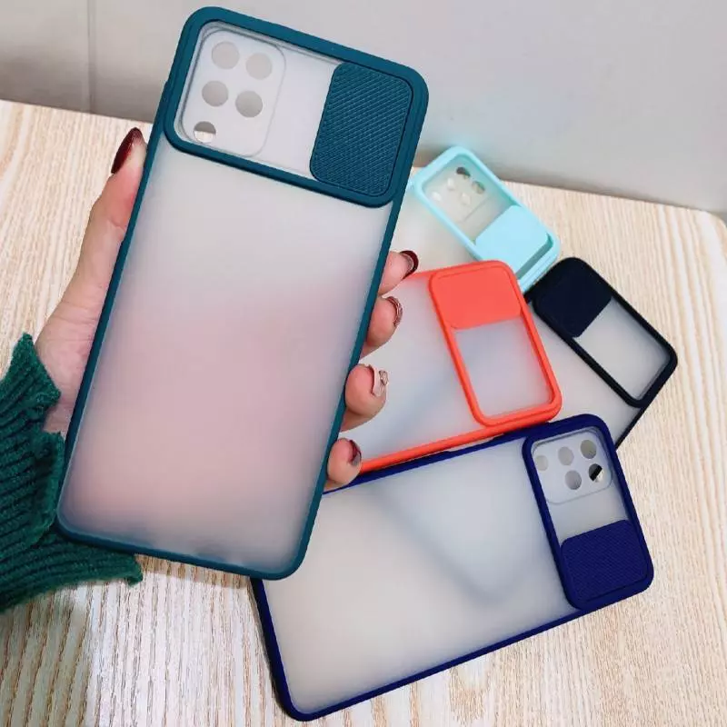 Чехол бампер для Samsung Galaxy M62 Anomaly CamShield Black (Черный)