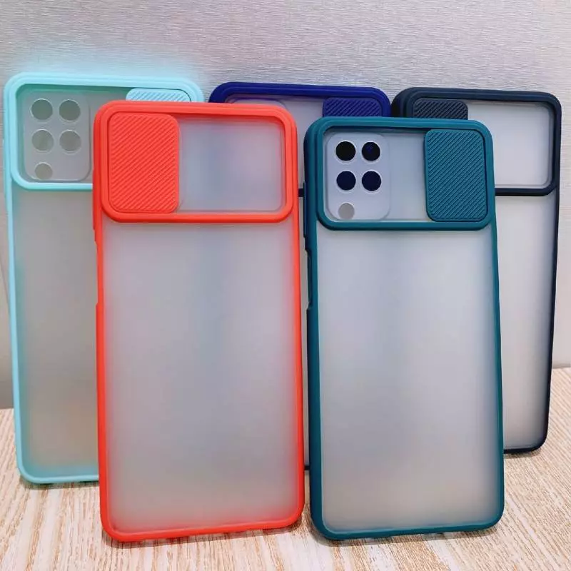 Чехол бампер для Samsung Galaxy M62 Anomaly CamShield Mint (Мятный)
