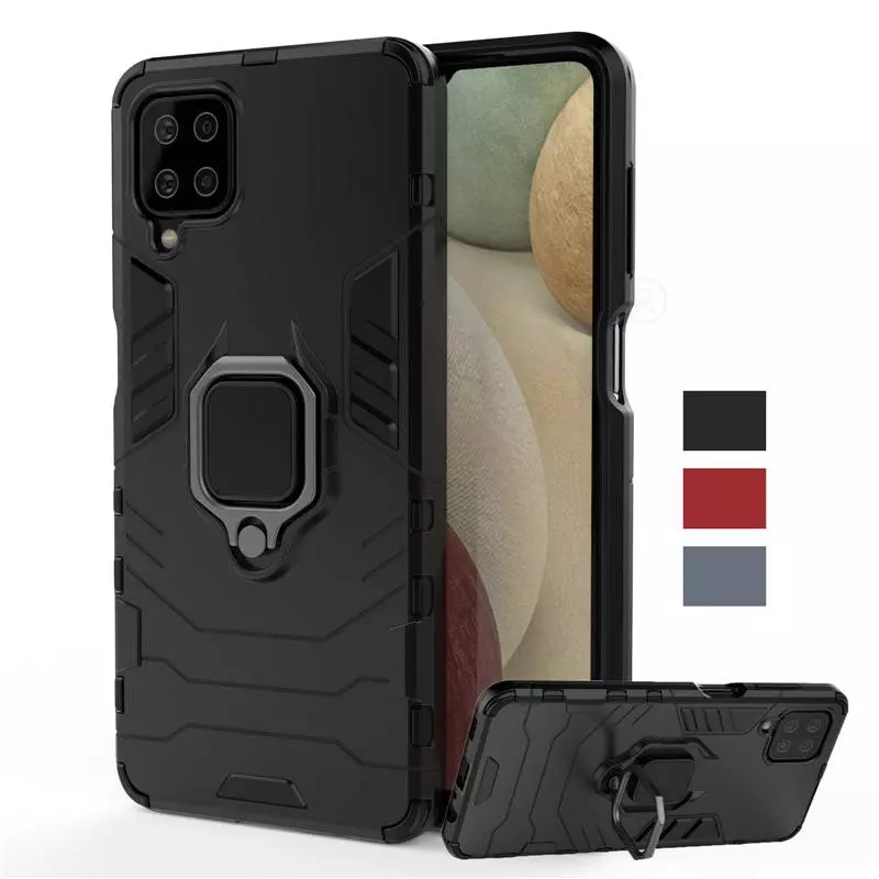 Чехол бампер для Samsung Galaxy M62 Anomaly Defender S Black (Черный)