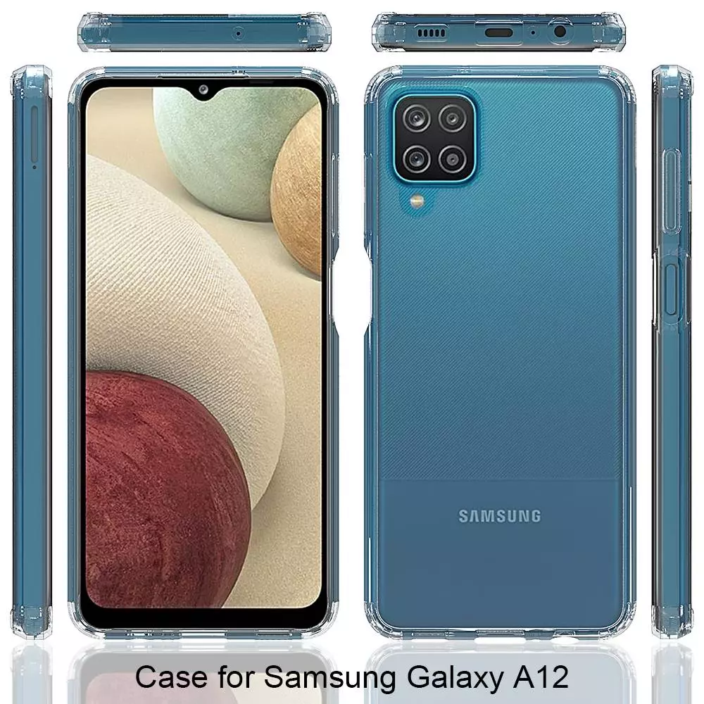 Чехол бампер для Samsung Galaxy M62 Anomaly Fusion Black (Черный)