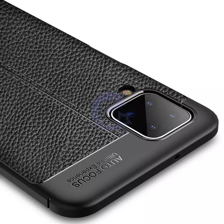 Чехол бампер для Samsung Galaxy M62 Anomaly Leather Fit Black (Черный) Чехол бампер для Samsung Galaxy M62 Anomaly Leather Fit Black (Черный)